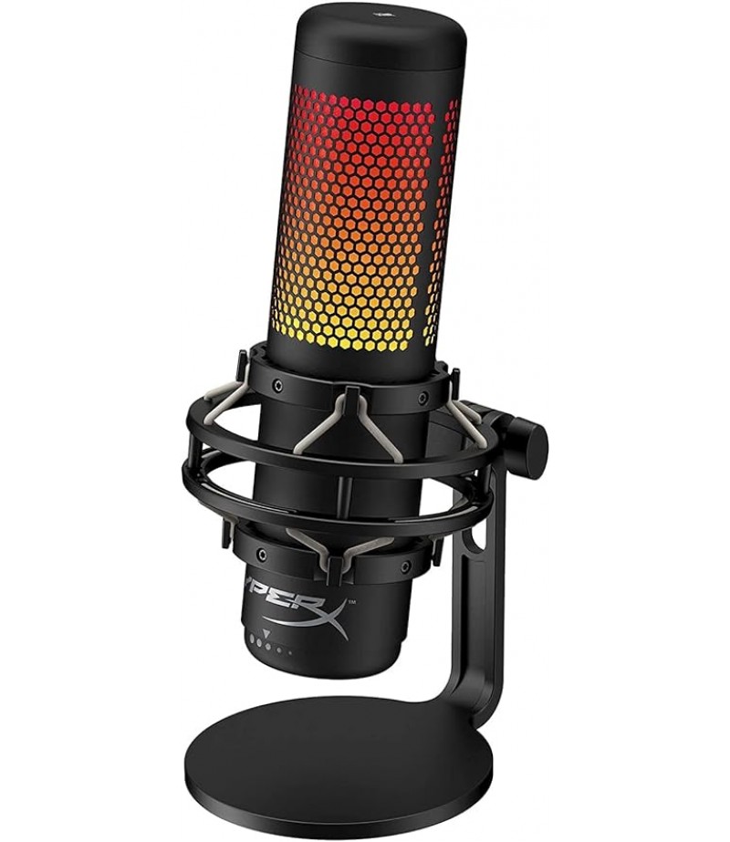 HYPERX MICROPHONE RGB QUADCAST S Black